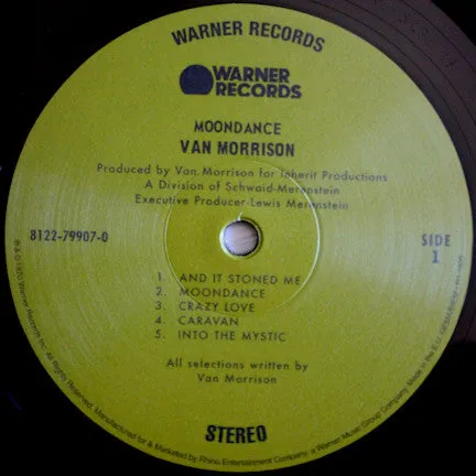 Van Morrison Moondance LP vinile 180 grammi gatefold