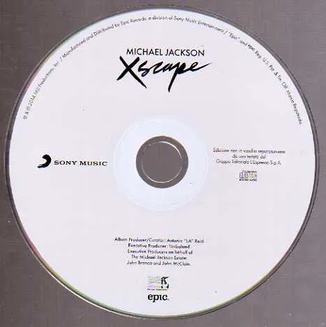 Michael Jackson Xscape CD digipak usato VG+ synth-pop