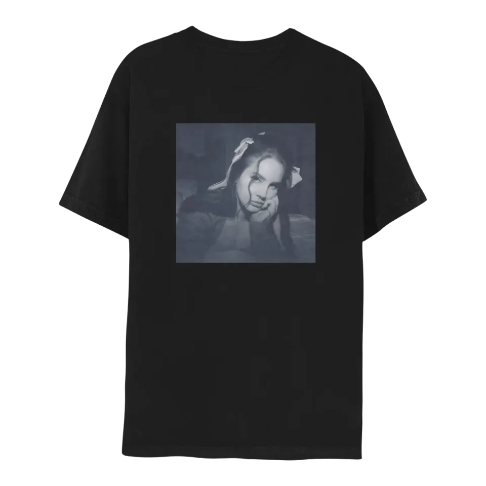 Lana Del Rey Tunnel Under Ocean Blvd t-shirt nera cotone