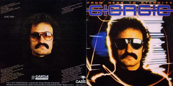 Giorgio From Here To Eternity CD album remaster disco