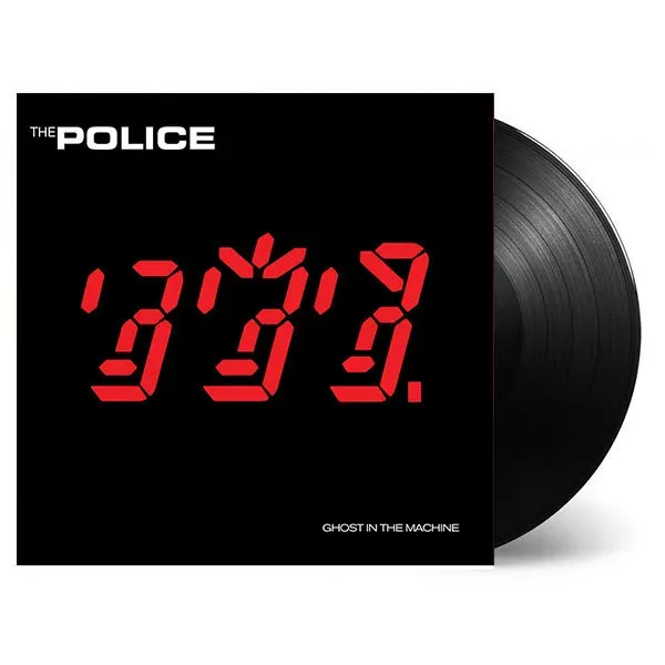 Polydor Police Ghost in the Machine vinile LP nero