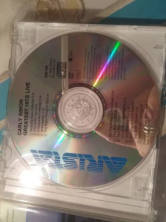 Carly Simon Greatest Hits Live CD album 1988