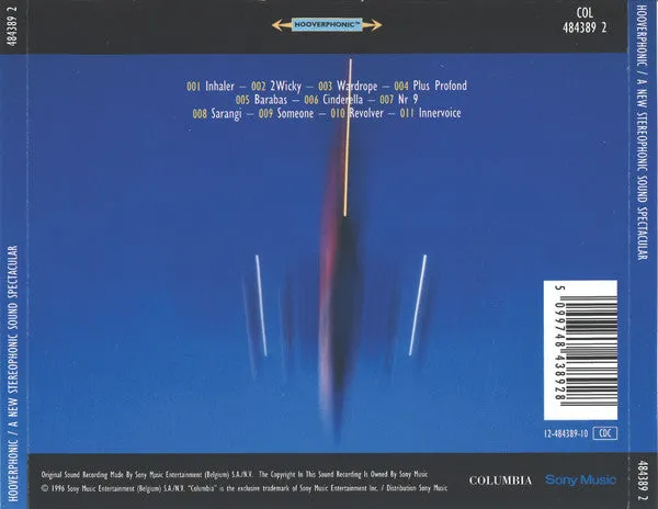 Hooverphonic A New Stereophonic Sound CD downtempo