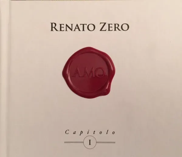 Renato Zero Amo Capitolo I CD album digipak VG+