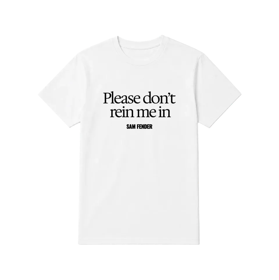 Polydor Rein Me In maglietta bianca cotone S-XXL