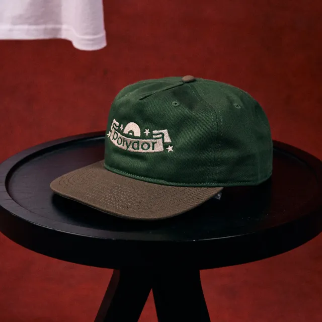 Polydor Cap cappellino verde marrone cotone 5 pannelli