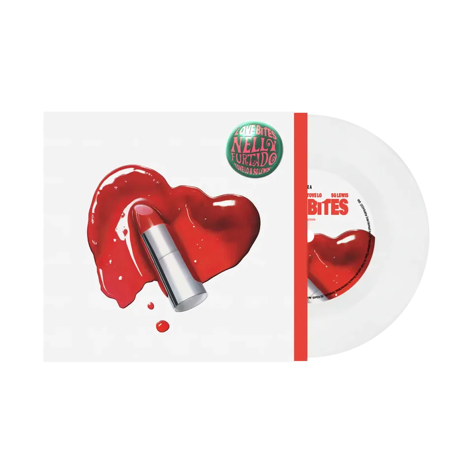 Nelly Furtado Love Bites 7" vinile bianco edizione limitata