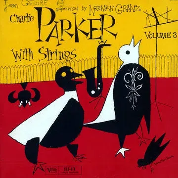 Charlie Parker Bird On Verve Volume 3 vinile LP bop