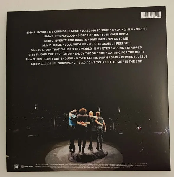 Depeche Mode Memento Mori Mexico City 4 LP vinile live