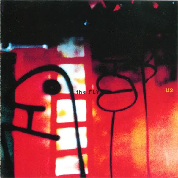 U2 The Fly CD singolo 1991 experimental mix 3 brani