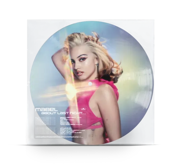 Mabel About Last Night vinile picture disc #2 + card