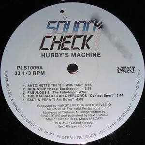 Hurby's Machine House That Rap Built vinile LP compilation