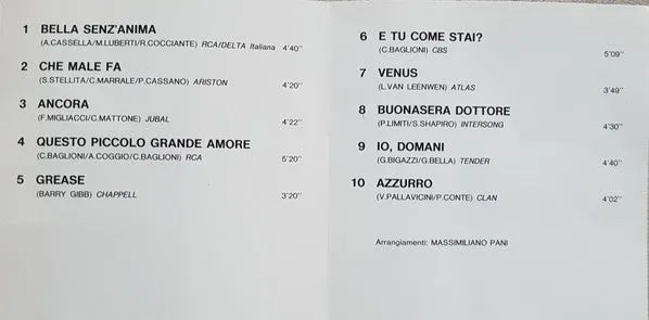 Mina Sì Buana Vol. 1 CD vocal pop Svizzera
