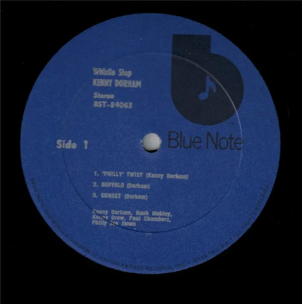 Kenny Dorham Whistle Stop LP ristampa Blue Note NM