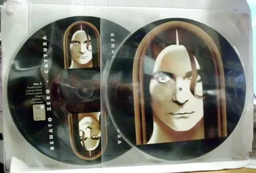 Renato Zero Cattura LP picture disc vinile usato NM pop