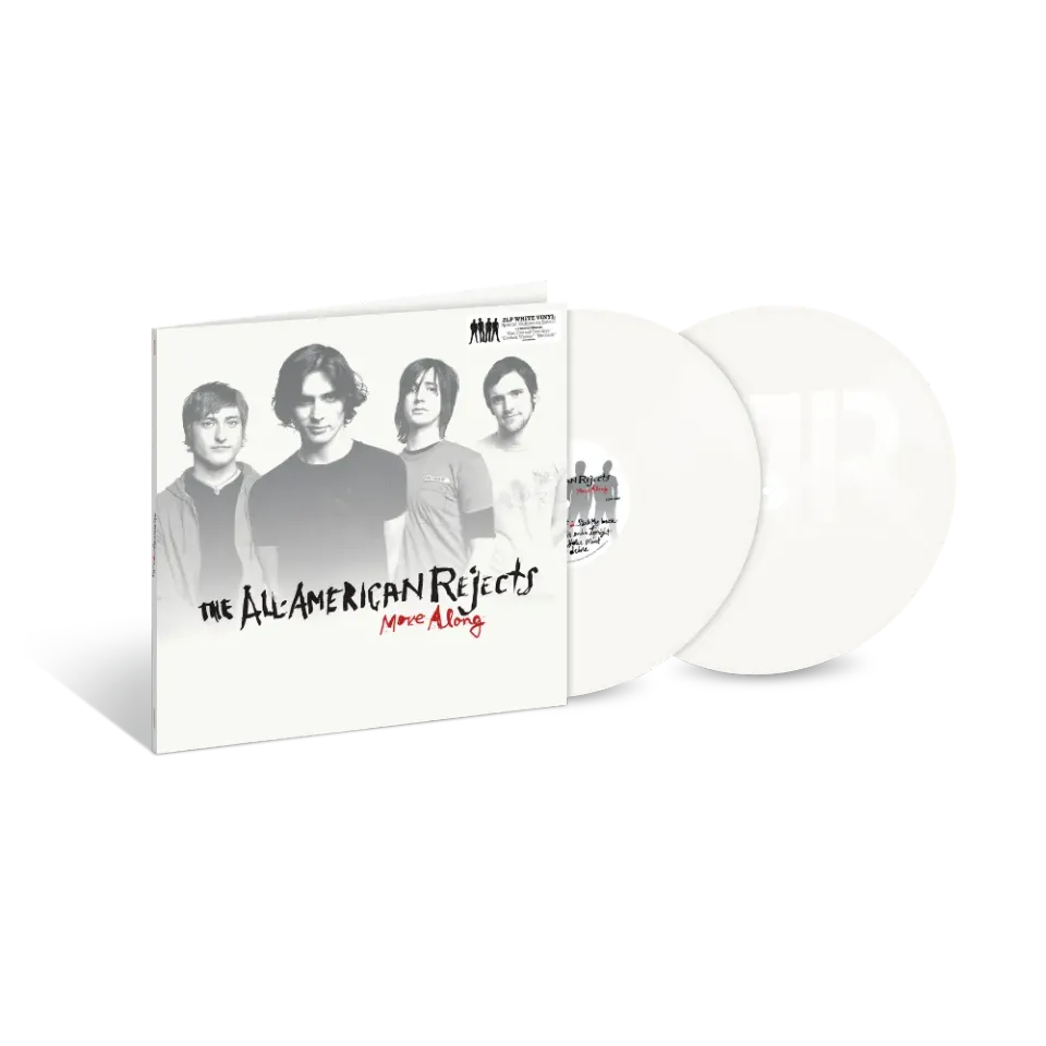 All-American Rejects Move Along doppio vinile 2LP bianco bonus