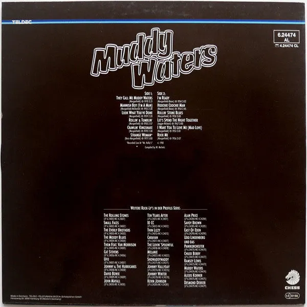 Muddy Waters Profile vinile LP compilation blues
