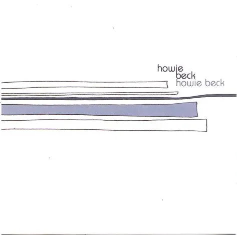 Howie Beck Howie Beck CD Enhanced indie rock VG+