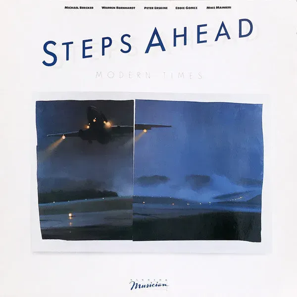 Steps Ahead Modern Times LP vinile jazz fusion 1984