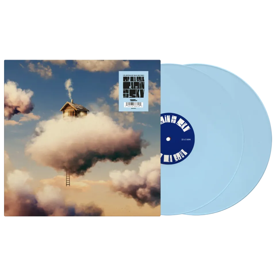 De La Soul Cabin in the Sky vinile LP azzurro hip hop