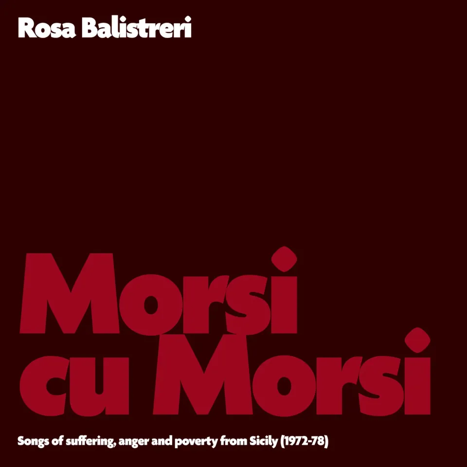 Black Sweat Rosa Balistreri Morsi Cu Morsi vinile LP siciliano