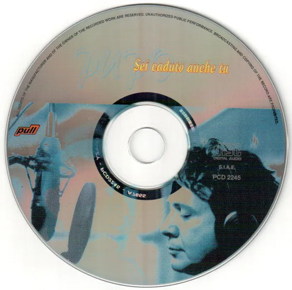 Pupo Sei Caduto Anche Tu CD usato near mint