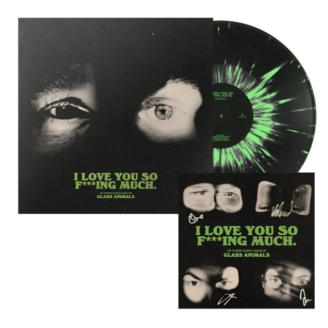 Glass Animals I Love You So F***ing Much vinile splatter + card
