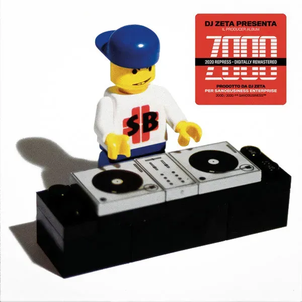 Vibrarecords DJ Zeta Z000 Zetaduemila 2LP album