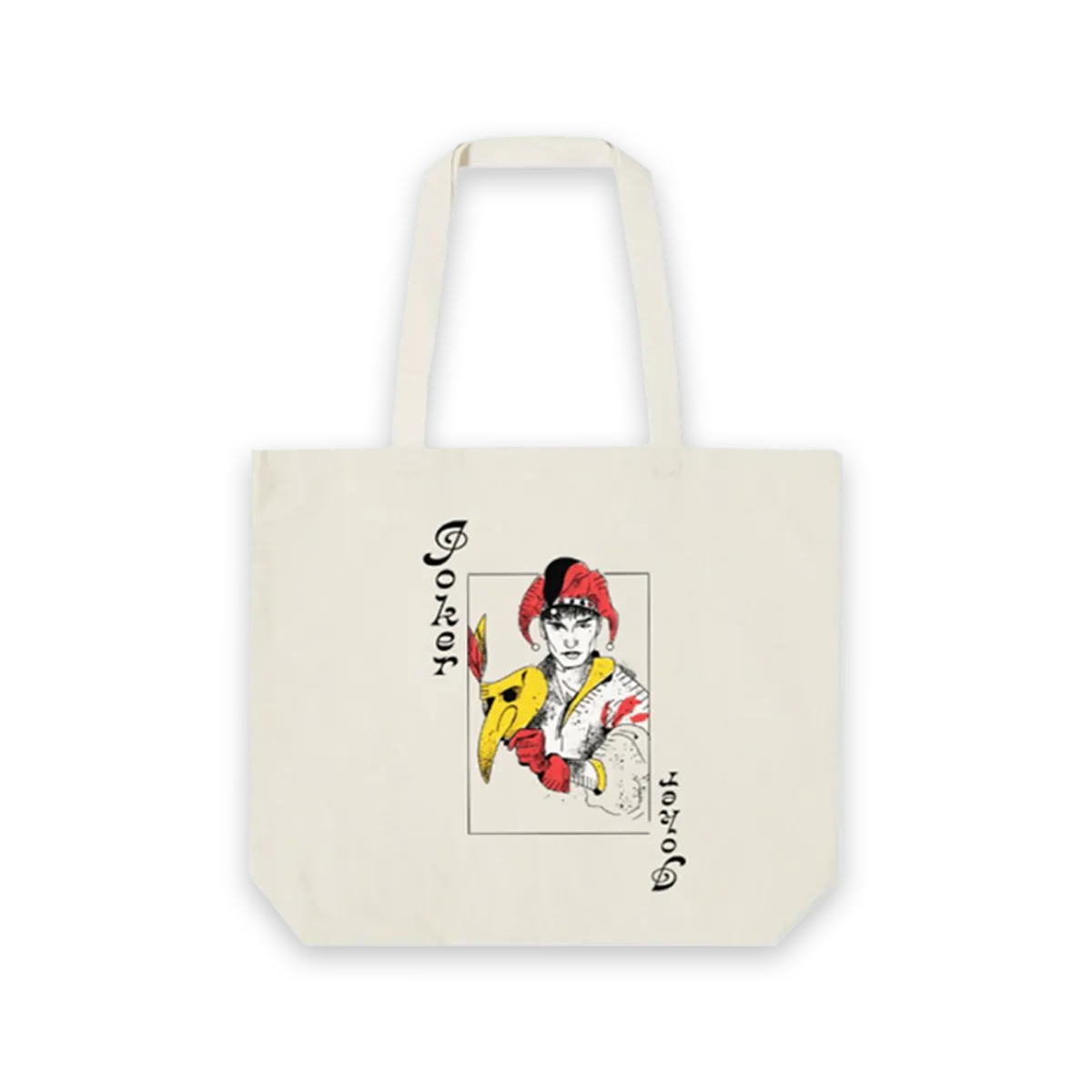 Sam Fender Joker tote bag tela stampa joker