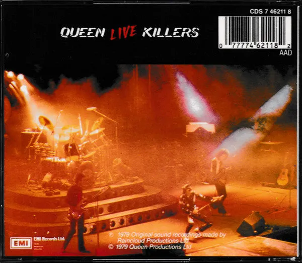 Queen Live Killers doppio CD album RE 1992 VG