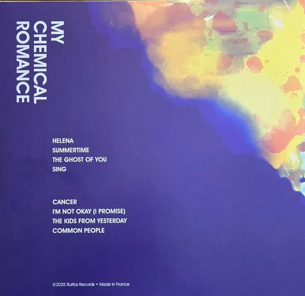 My Chemical Romance Live Acoustic LP vinile marmorizzato