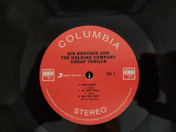 Big Brother Cheap Thrills LP vinile gatefold blues rock M