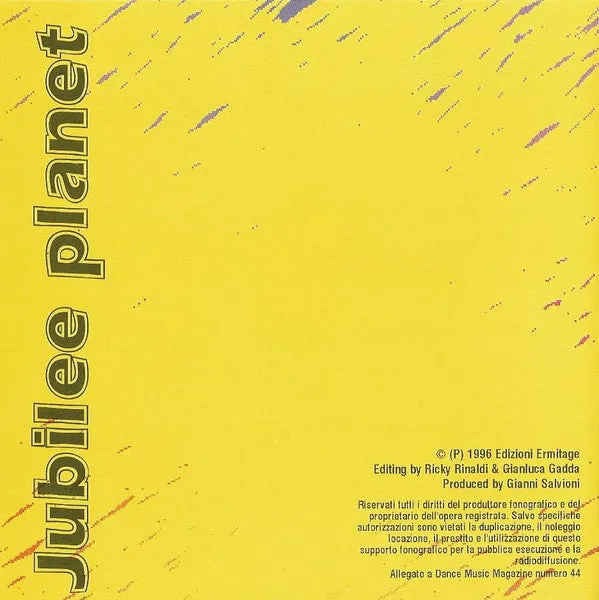 Various Welcome To The Jubilee Planet CD compilation house