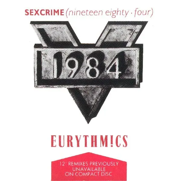Eurythmics Sexcrime Nineteen Eighty Four mini CD usato synth-pop