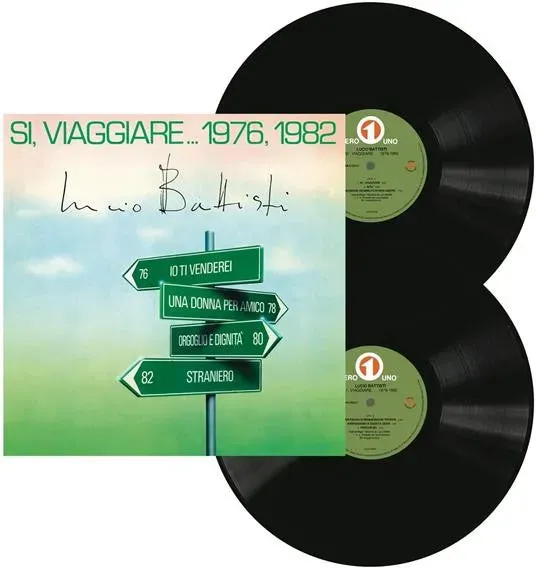 Lucio Battisti Sì Viaggiare LP compilation rimasterizzato