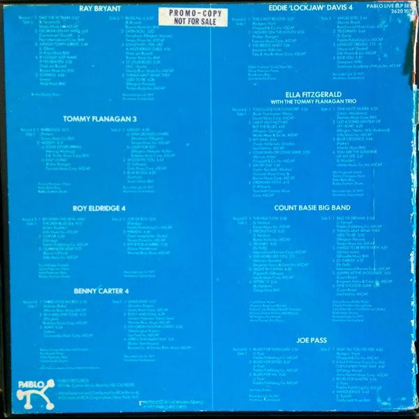 The Montreux '77 Collection cofanetto 8 vinili LP jazz promo