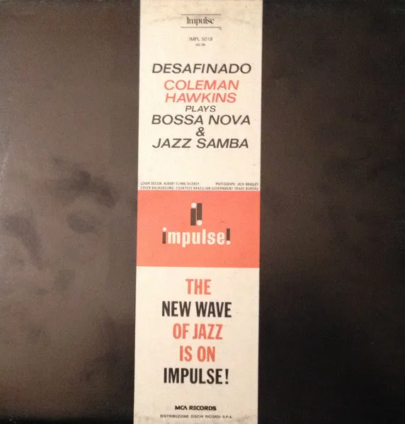 Coleman Hawkins Desafinado LP gatefold VG+