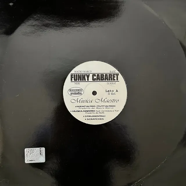 Funky Cabaret Musica Maestro vinile 12" singolo strumentali