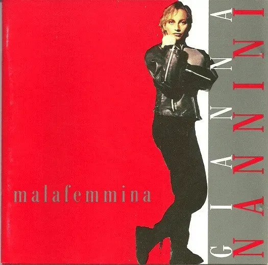 Gianna Nannini Malafemmina CD album VG italodance