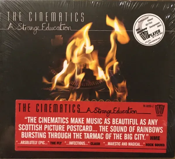 The Cinematics A Strange Education CD album indie