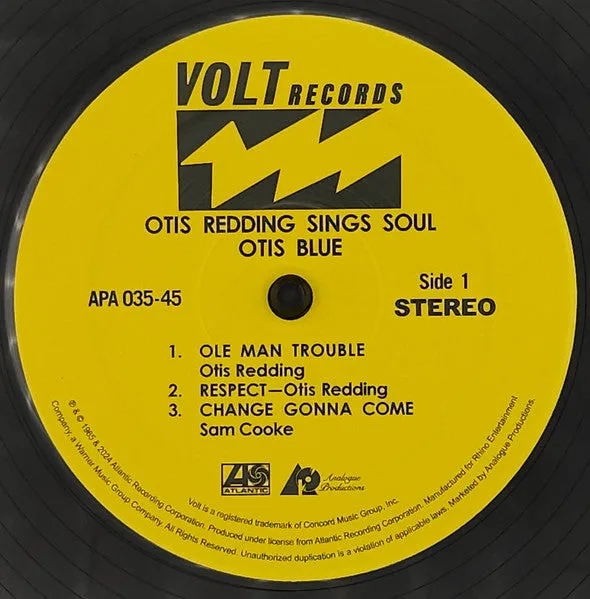Otis Redding Otis Blue doppio vinile gatefold numerato