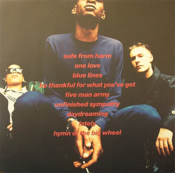 Massive Attack Blue Lines LP vinile trip hop Europa