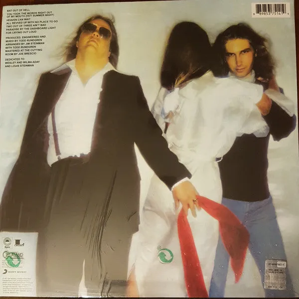 Meat Loaf Bat Out Of Hell LP 180g Ristampa Mint