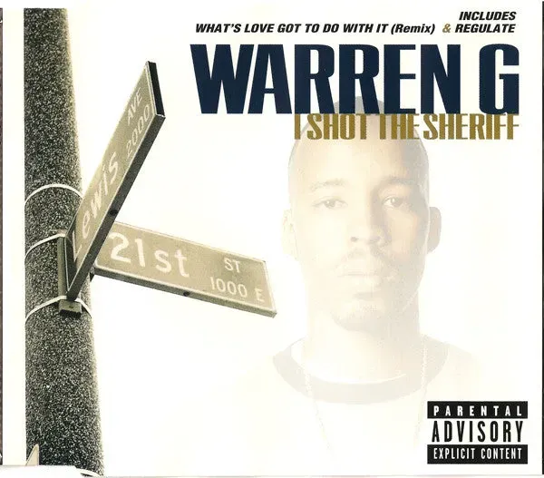 Warren G I Shot the Sheriff CD singolo gangsta