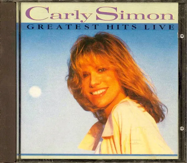 Carly Simon Greatest Hits Live CD album 1988