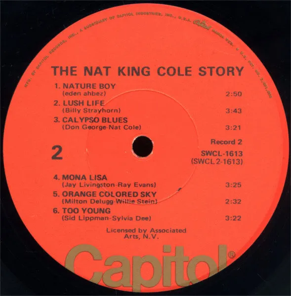 Nat King Cole Story cofanetto 3xLP box set NM