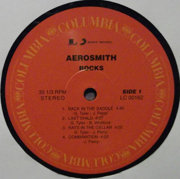 Aerosmith Rocks vinile LP 180g ristampa 2017