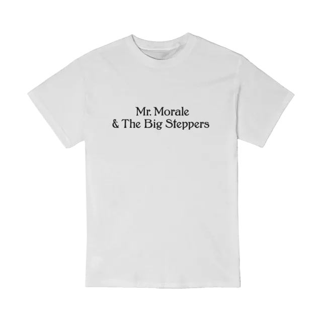 Mr Morale Big Steppers t-shirt bianca unisex