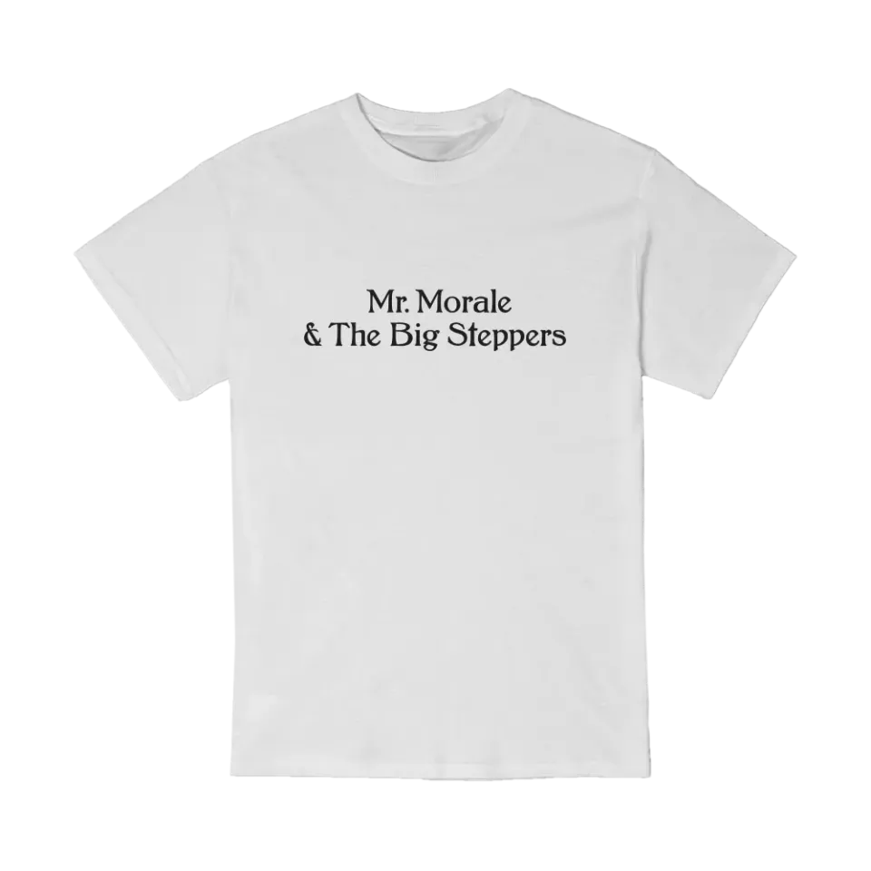 Mr Morale Big Steppers t-shirt bianca unisex