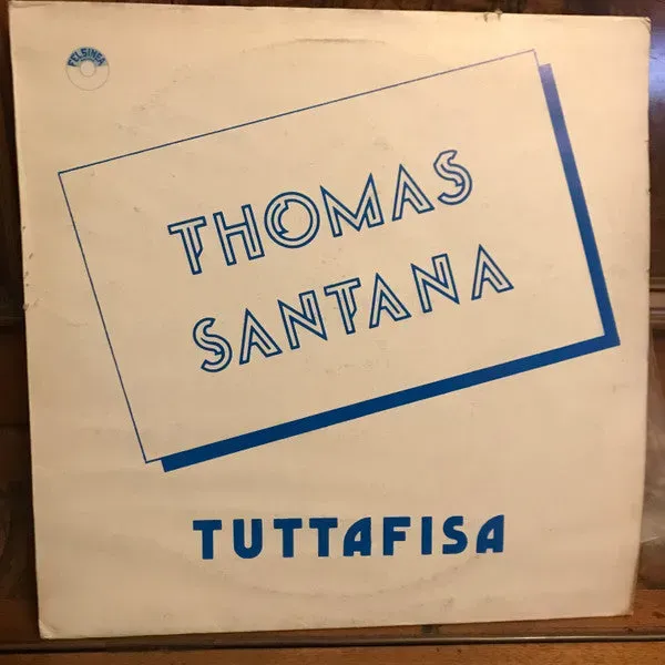 Thomas Santana Tuttafisa LP vinile liscio italiano VG+